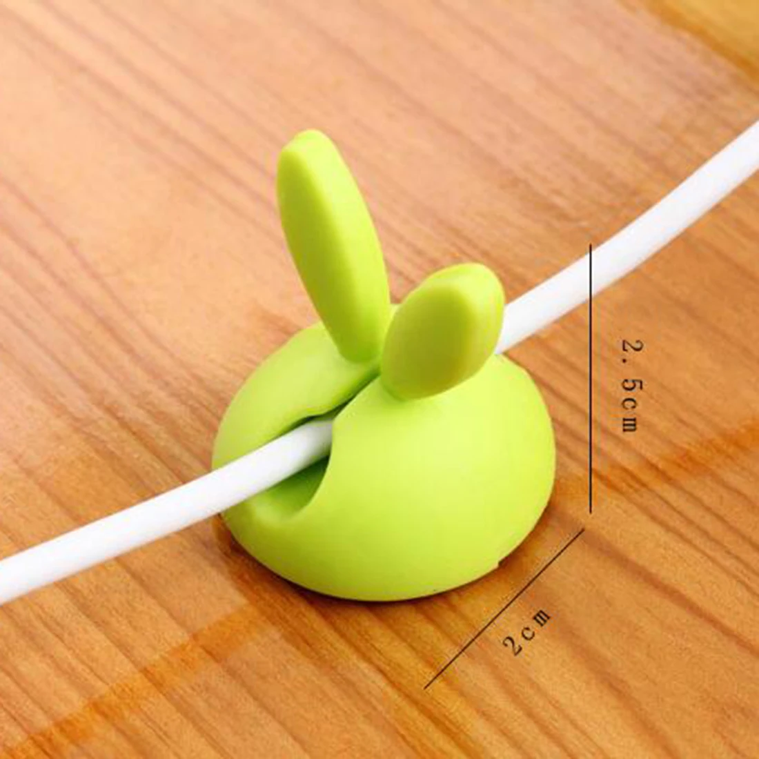 4 шт. зажимы для кабеля в виде кролика | Дом и сад