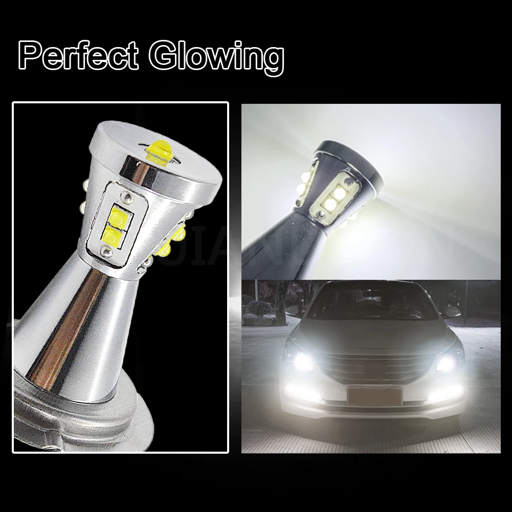 2 шт. Автомобильные светодиодные лампы 6000 А лм 12 В 24 к|Передние LED-фары для авто| |