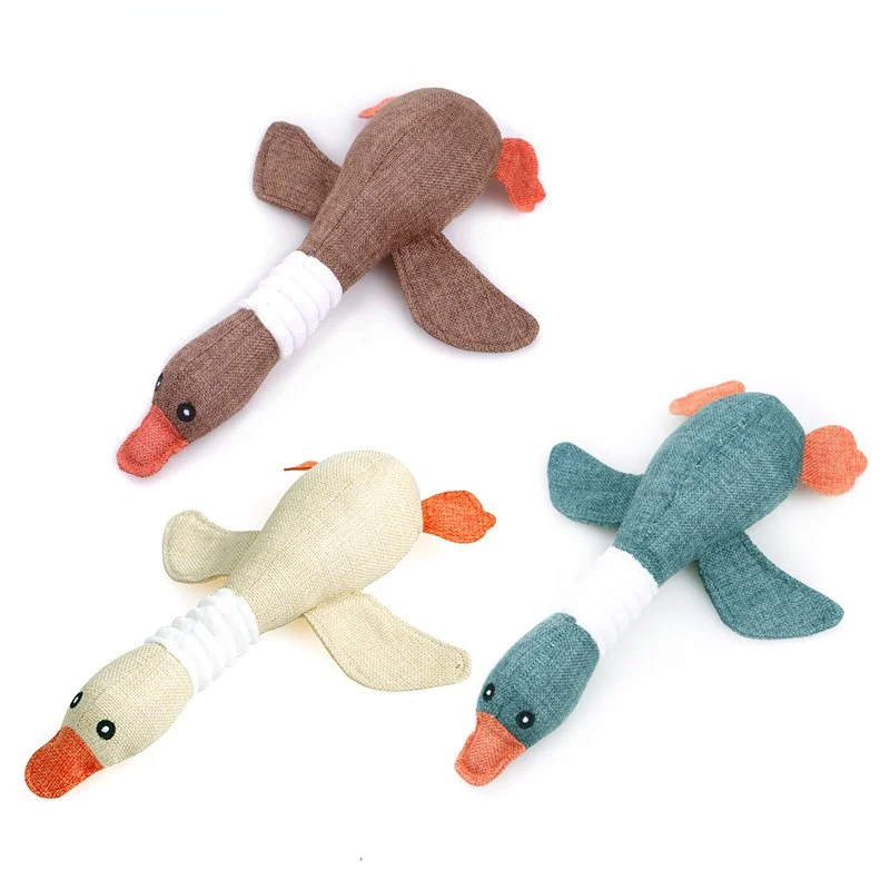 

Pet Dog Toys Wild Goose Sounds Toy Cleaning Teeth Puppy Dogs Chew Supplies Training Household Cute Pet Supplies