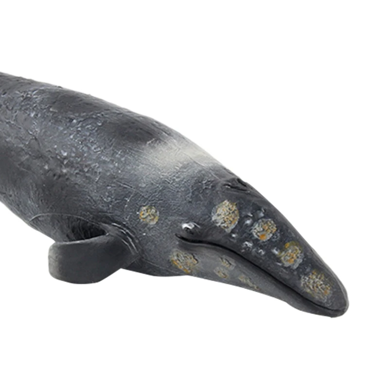 

Simulation Marine Animal Model Soft Rubber Gray Whale Animal Ornaments