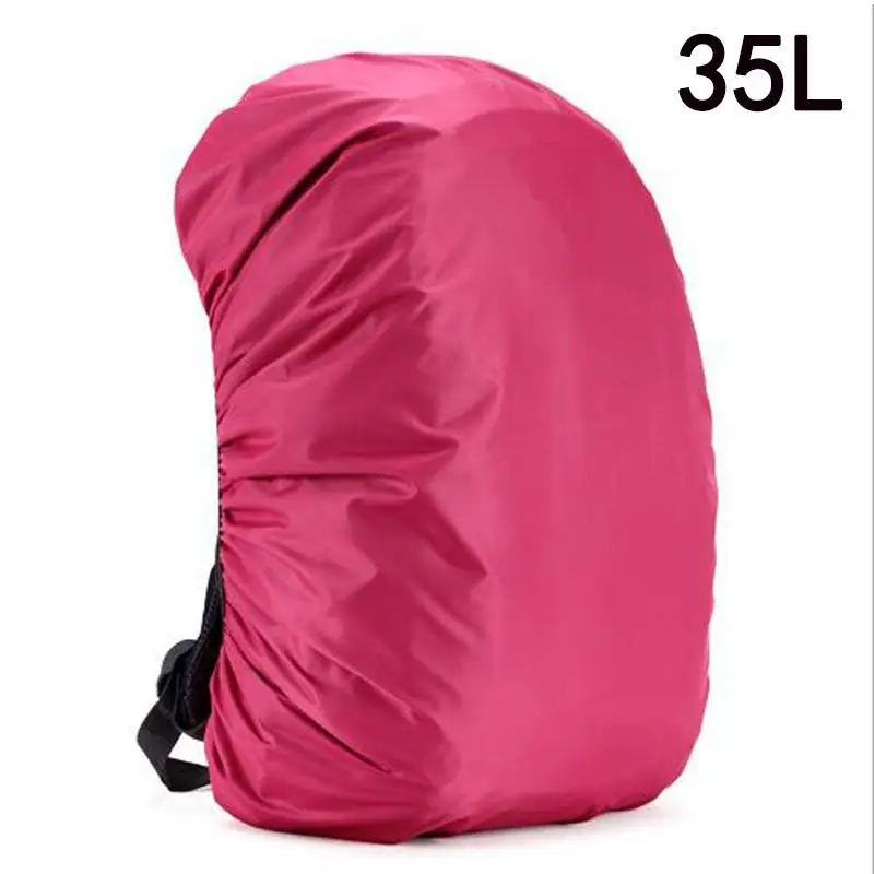 pink 35 35/45L Регулируемый Водонепроницаемый рюкзак дождевик Сумка Чехол защиты в стиле милитари мешок для кемпинга на открытом воздухе Пеший Туризм - Цвет: pink 35