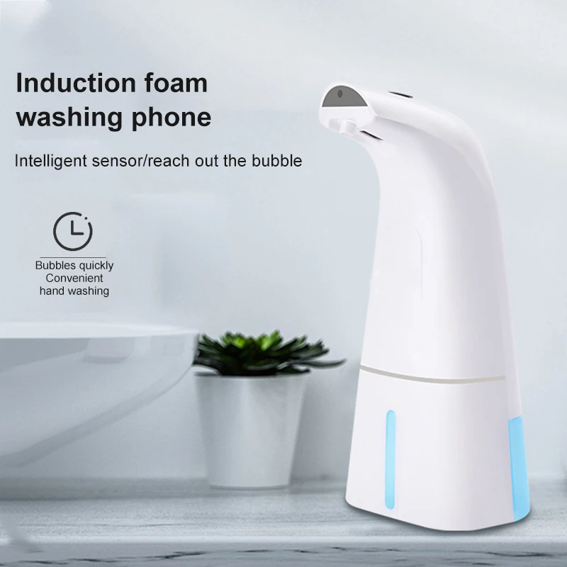 

Automatic Liquid Soap Dispenser Hand Free Smart Liquid Sensor Infrared Touchless Foam Soap Dispenser Pump Bathroom Tools
