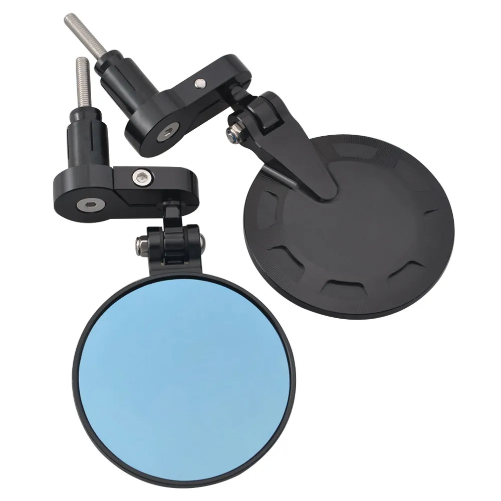 Мотоциклетные круглые зеркала заднего вида 7/8 дюйма 22 мм 1 дюйм 25 мм|Боковые и