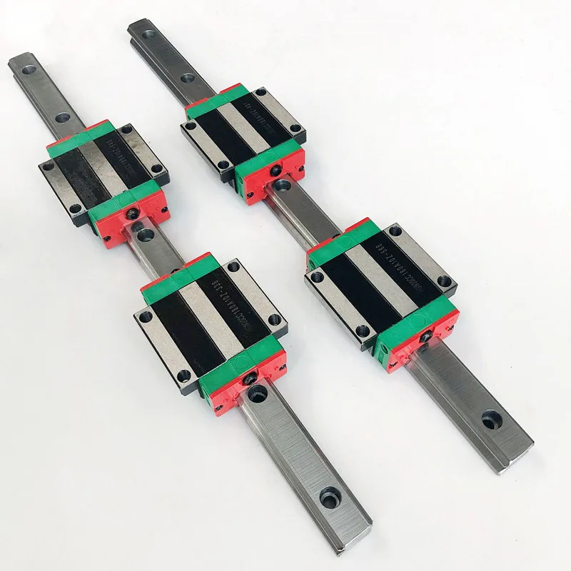 

2pcs HGR20 - 750 800 850mm 900mm linear guide rail with 4pcs HGH20CA / HGW20CA linear block carriage CNC parts