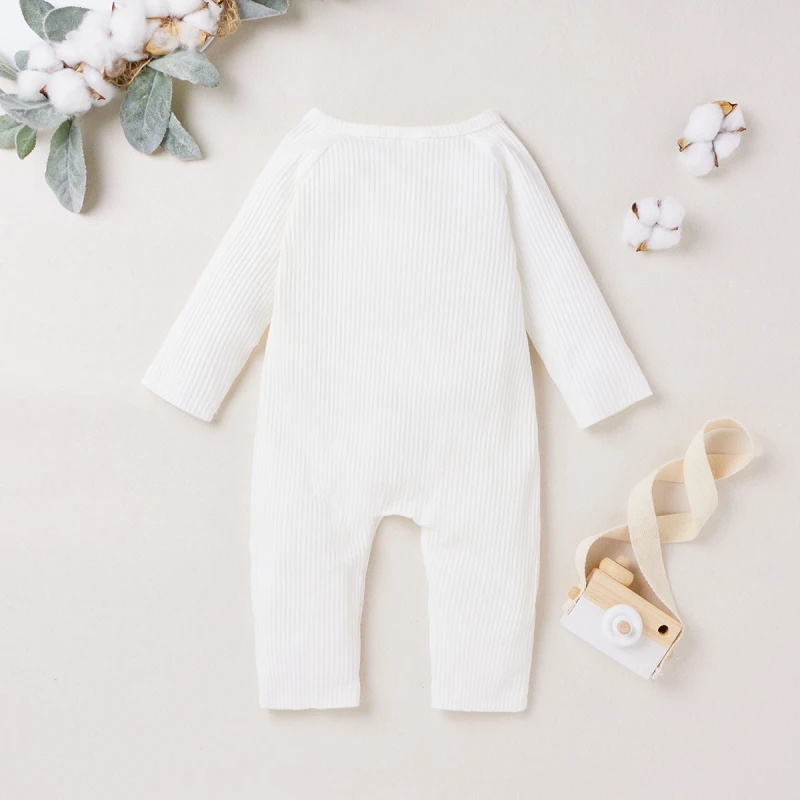 

Spring Autumn Children Infant Kids Rainbow Cloud Romper Baby Girls Boys Suit Round Neck Long Sleeve One-piece for Newborn