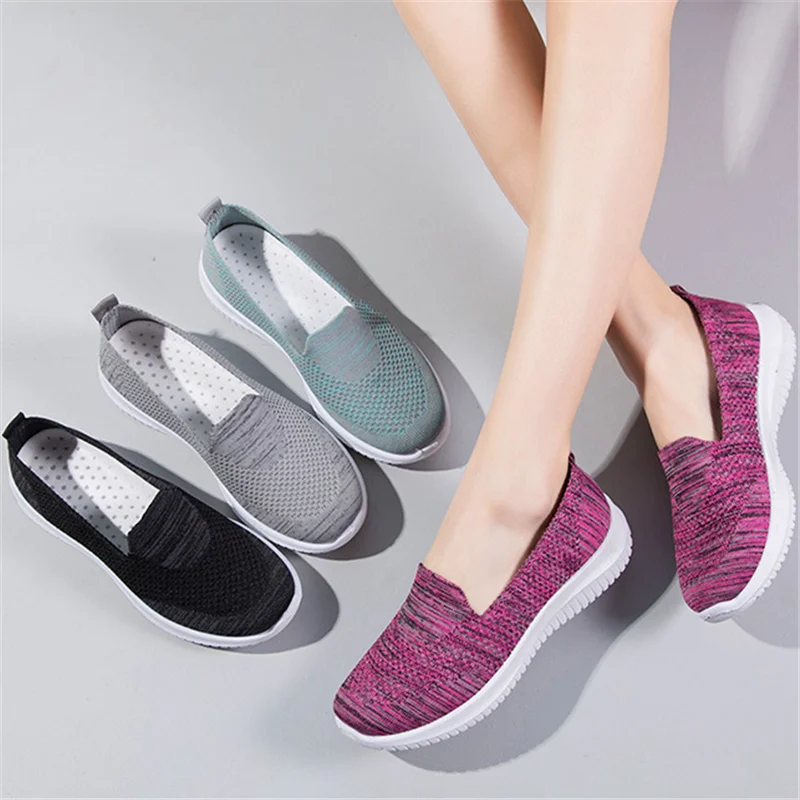 

t nouveau Feizhi dames une tape mre chaussures respirant femmes semelles simples maille vieux Beijing tissu chaussures