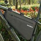 ROCKBROS велосипедная сумка большой Ёмкость непромокаемый мешок велосипедов MTB дорожный Велоспорт велосипед Рама сумка Треугольники чехол Водонепроницаемый сумка для велосипеда Аксессуары для велосипеда