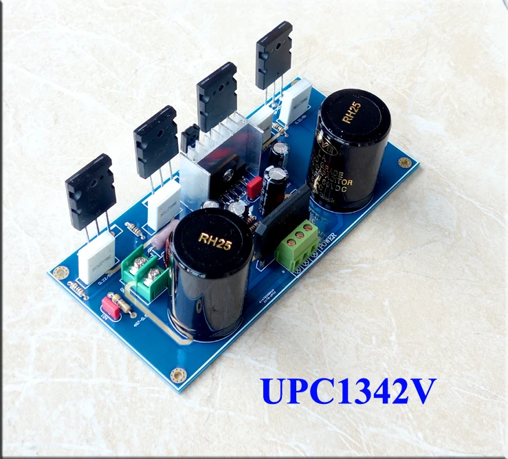 Собранная плата 220 Вт UPC1342V 2SC5200 2SA1942 A7 Dual AC 18-36 в моно Hi-Fi Плата усилителя |