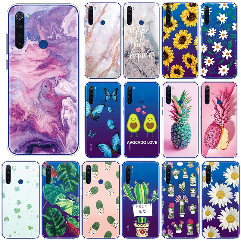 Роскошный чехол для Xiaomi Redmi Note 8 T мягкая задняя крышка из ТПУ Xiomi RedmiNote8T Note8T 6 3 | Бамперы -1005001391706495