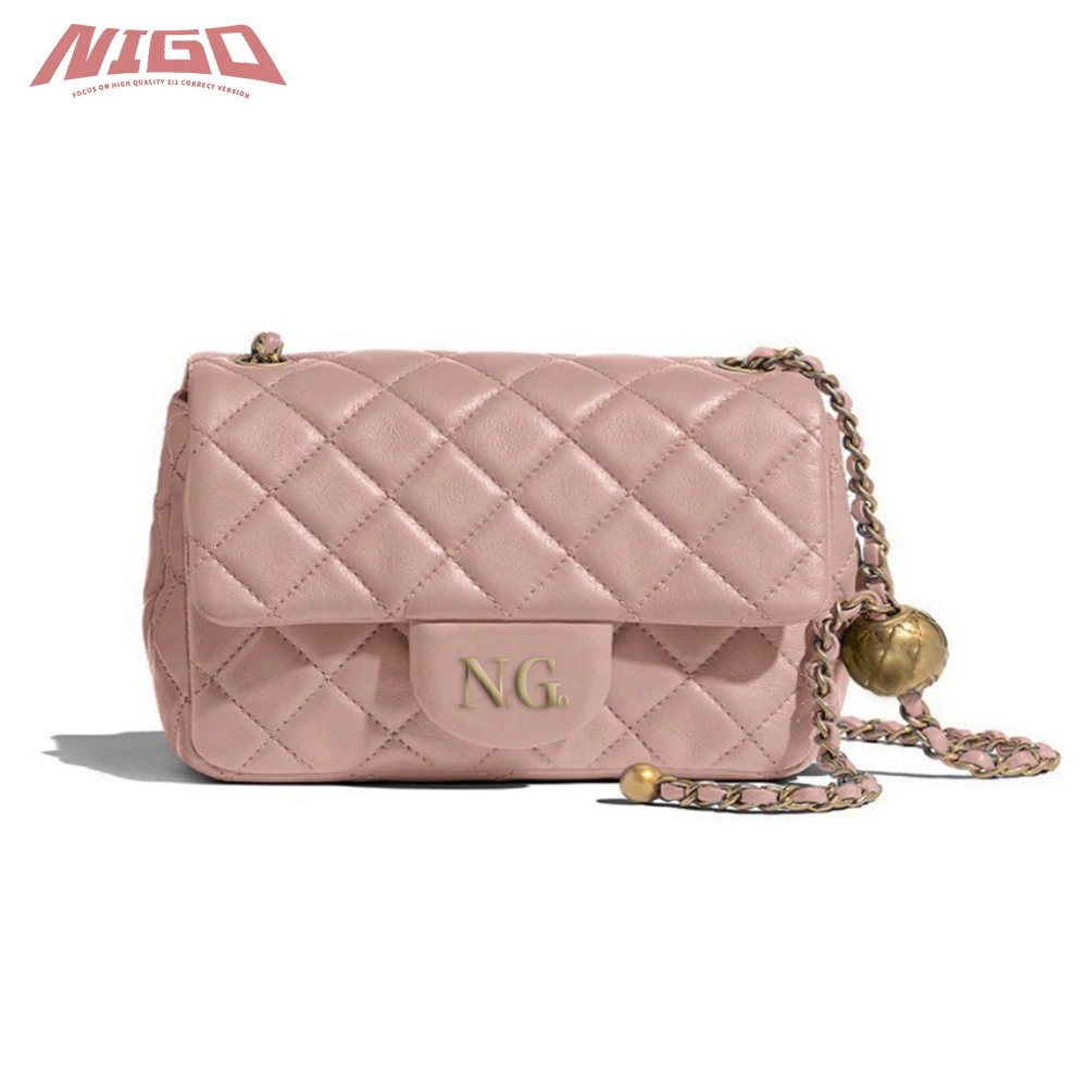

Сумка-конверт NIGO Ms 21ss CF, маленький золотой шар, сумка-мессенджер на одно плечо, многоцветные двойные кожаные сумки # nigo55243