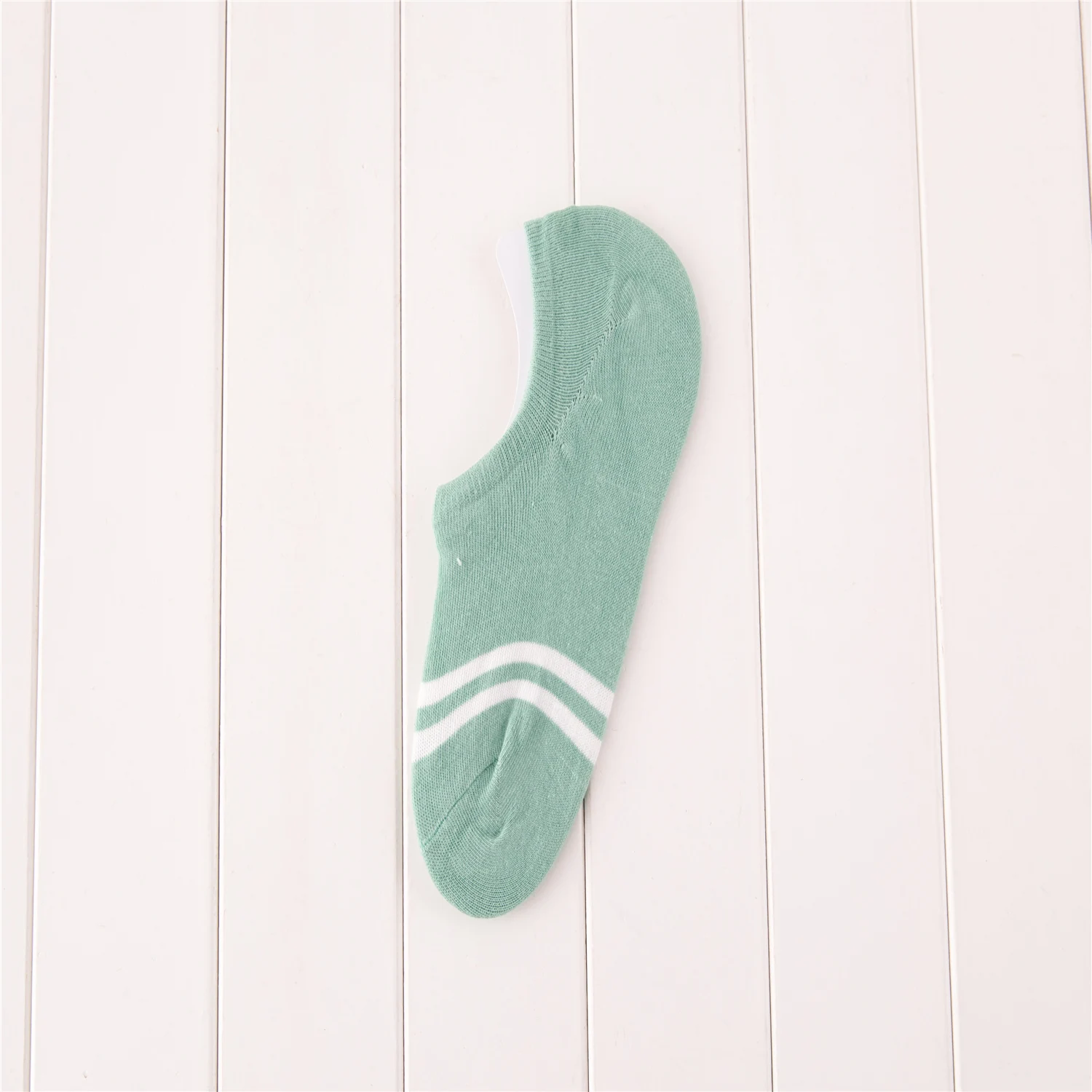Новые весенне летние женские невидимые носки с двумя полосками хлопковые