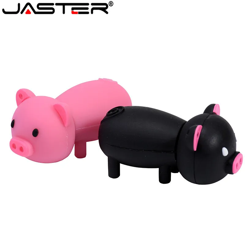 JASTER Lovely мини свинья USB флэш накопитель в виде милых животных Флеш с