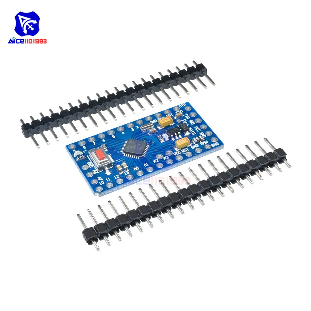 Мини модуль diymore AtMega328 Pro 5 в 16 МГц для Arduino Nano автоматический сброс Atmega128P