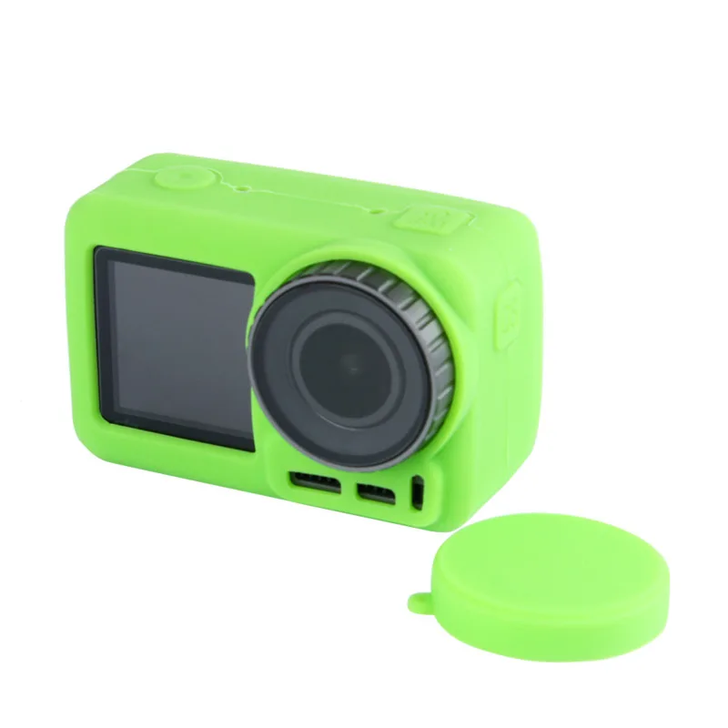 silicone protective cover for dajiang lingmou osmo action waterproof sports camera body christmas gift free global shipping