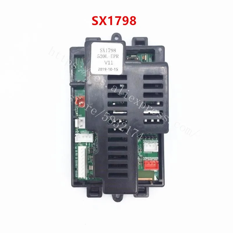 Фото Детский Электрический автомобиль SX1798 с Bluetooth, дистанционным управлением и приемником, контроллер SX1718 для игрушечного автомобиля №3