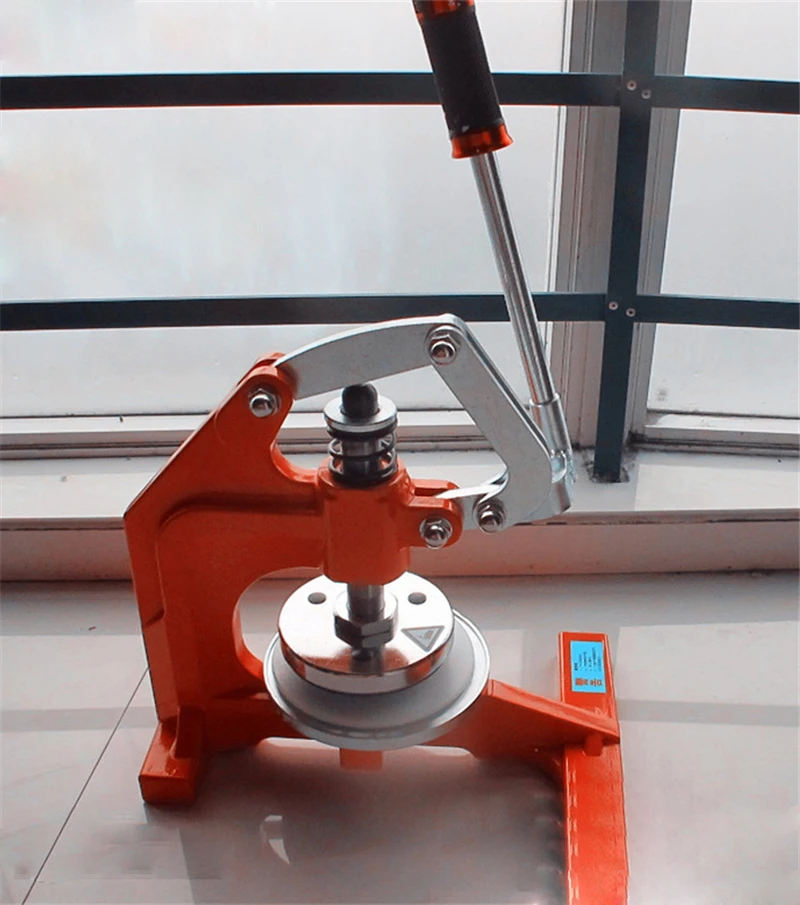 Образец Ткани Ручной пресс ручной текстильный материал круглый дисковый