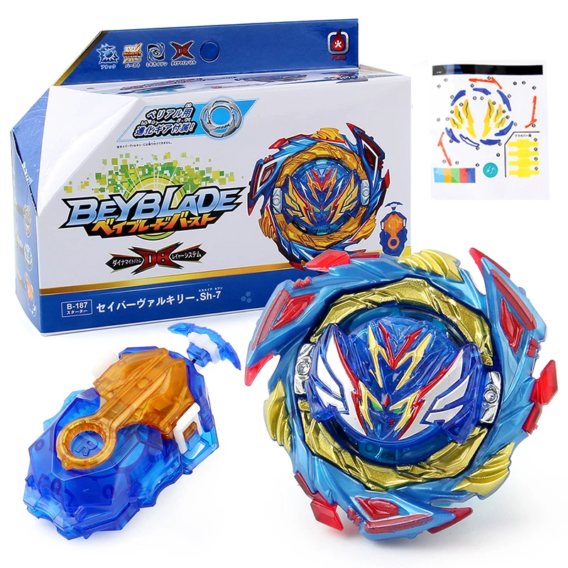 Takara Tomy Beyblade Kit Burst DB стартовый набор для детской спасательной Valkyrie Sh-7 B187 пусковое