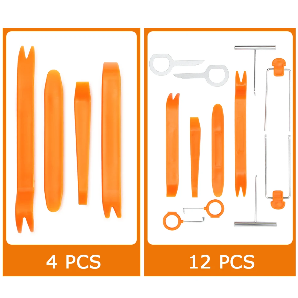 Набор инструментов для снятия обшивки автомобильных дверей защелкивающиеся