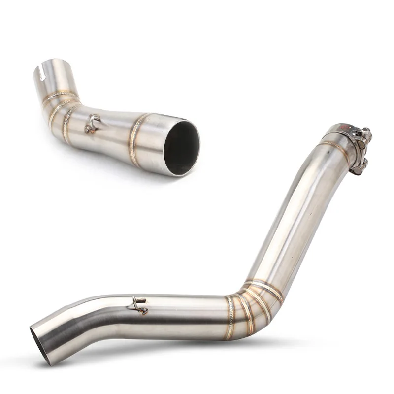Для benelli 502c полная выхлопная система мотоцикла средний соединительный элемент