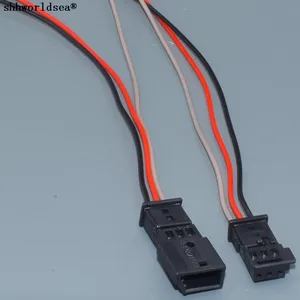 Shhworldsea 3 Pin 0,6 мм 1-968700-1 1355620-1 Авто стерео разъем автомобильный динамик штекер тройной разъем датчик дождя розетка для VW BMW