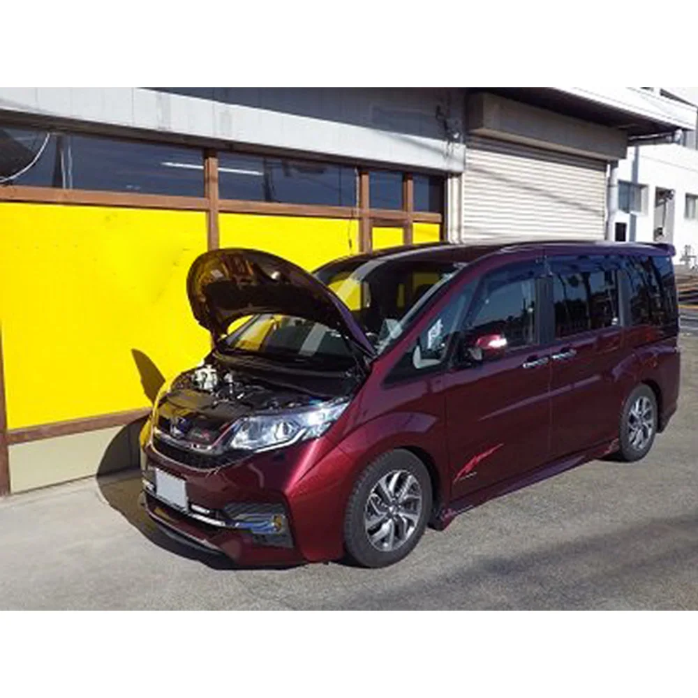 Для Honda Stepwgn- шрифт капота изменение углеродного волокна газовые стойки подъем поддержка Амортизатор аксессуары для амортизаторов амортизатор