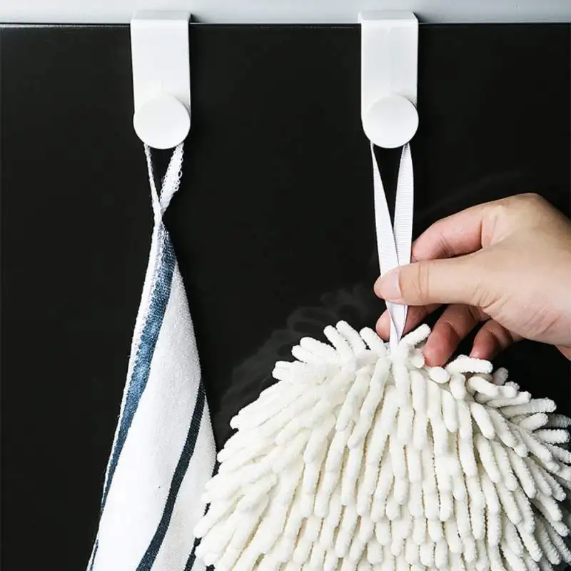 

Household Door Space Saving Hooks Over The Cabinet Door Hooks Kitchen Towel Coat Organizer Hooks Rack Hanging Rack