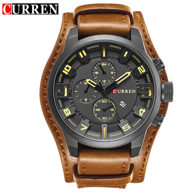 

CURREN Men's Watches Top Brand Luxury Fashion&Casual Business Quartz Watch Date Waterproof Wristwatch Hodinky Relogio Masculino
