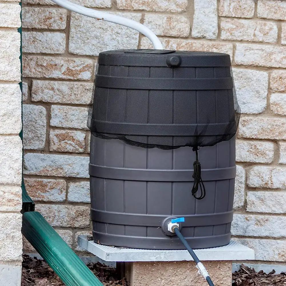 Outdoor Bucket Insect-proof Net Cover Water Tank Protection Garden Filter Accessories | Спорт и развлечения