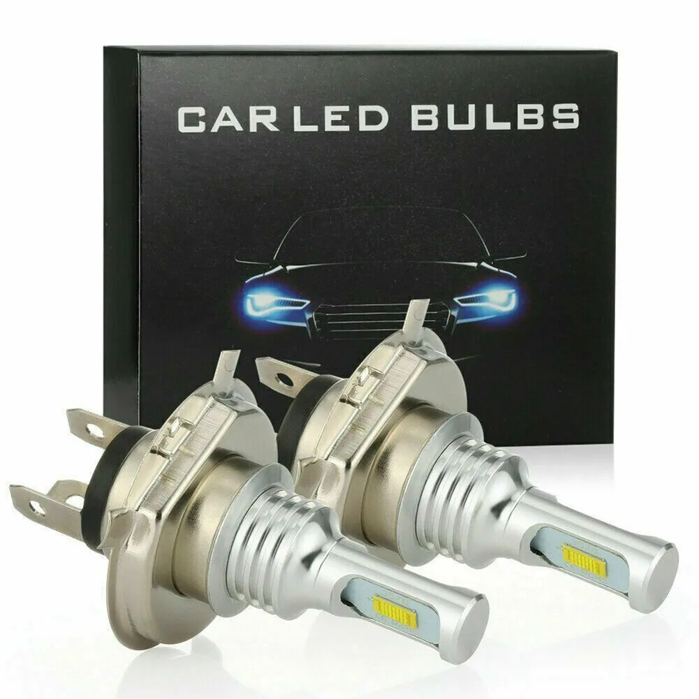 

Accessory Headlights Bulbs Front High/Low Beam LED Left+Right Motorcycle