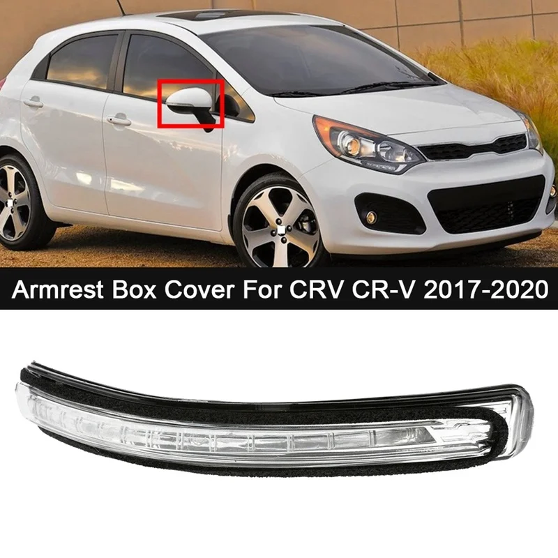 

Right Side for KIA Rio 2012- Rearview Mirror LED Turn Signal Light Mirror Indicator Lamp Flashing Light 87624-1W000