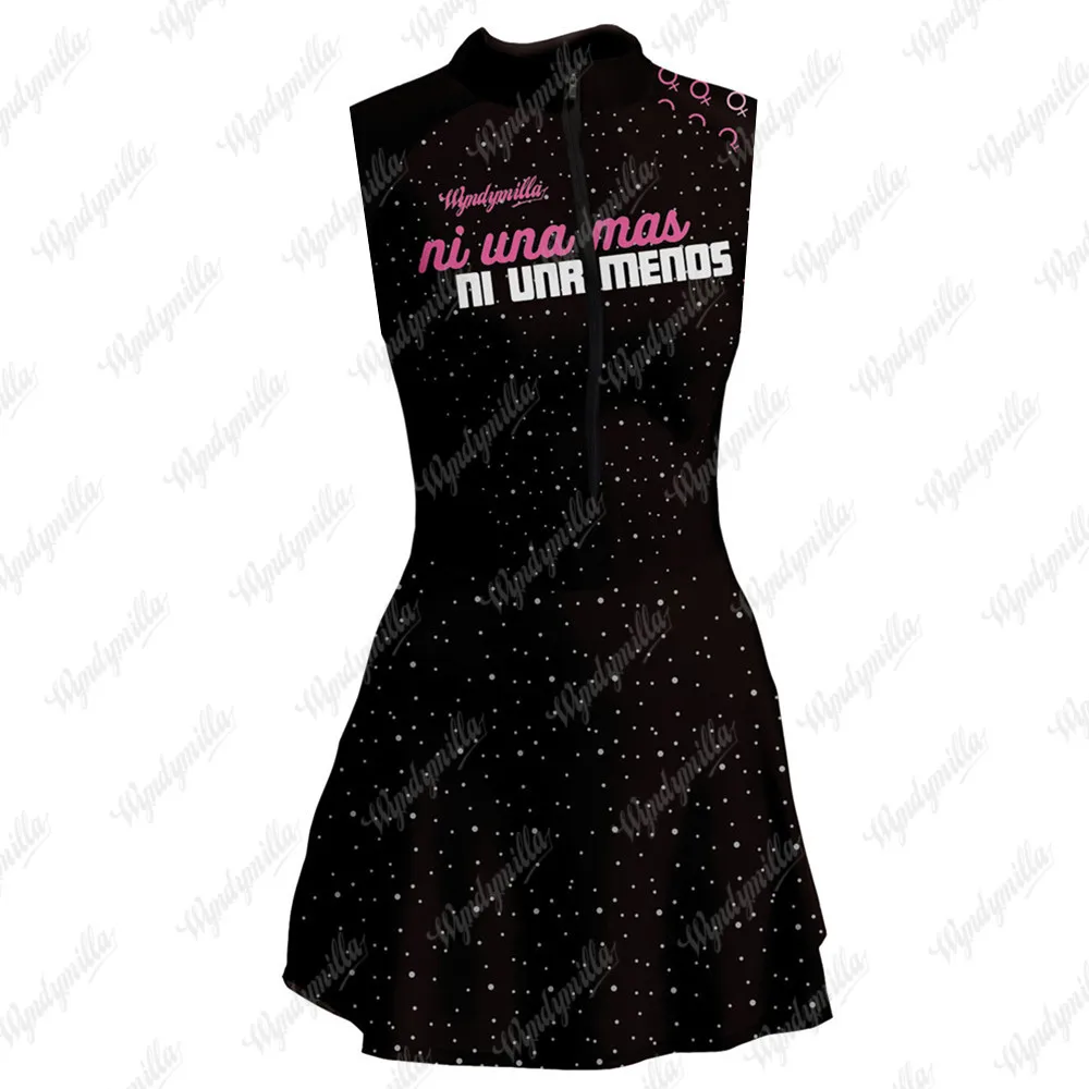 Женская велосипедная юбка с цветочным принтом без рукавов