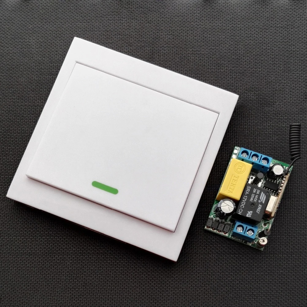 Relay Transmitter Wireless Remote Control Home For Light Switch Air Fan Wall Panel Bedroom Hall Mini Ceiling Receiver Universal |