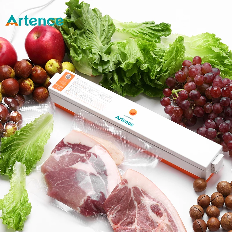 Домашний полностью автоматический пищевой вакуумный упаковщик Бытовая