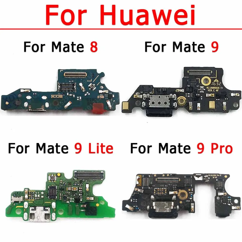 

Original Usb Charge Board For Huawei Mate 8 Pro 9 Lite Mate8 Mate9 Charging Port Pcb Dock Connector Plate Flex Cable Spare Parts