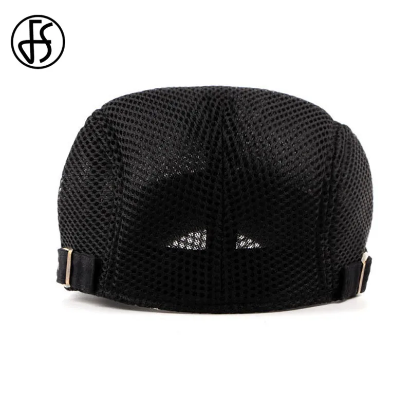 Кепка унисекс с плоским верхом FS повседневный берет от солнца дышащая