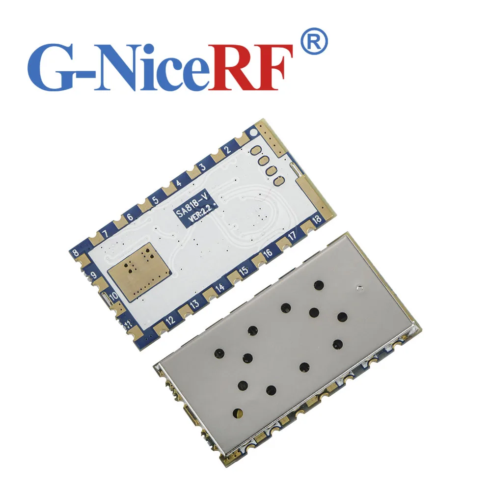 2 шт. модуль приемопередатчика выходная мощность 1 Вт 30 дБм дальность 5 км УКВ