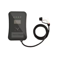 weeyu wall mounted ev charger 32a type2 ev charging station for electric car charging