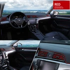 Автомобильный внутренний молдинг отделка стайлинга автомобилей Универсальный Набор сделай сам Гибкий полосы для вагонетки с противовесом отделочная планка для приборной панели автомобиля панель край