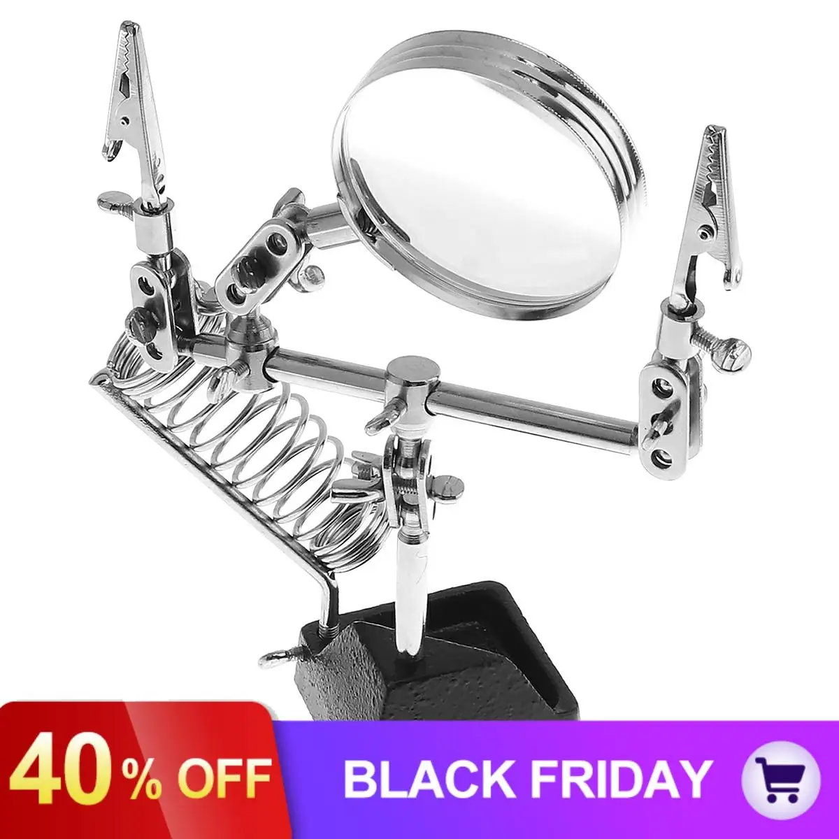 Многофункциональное 2X Оптическое стекло стальное вспомогательное крепление с