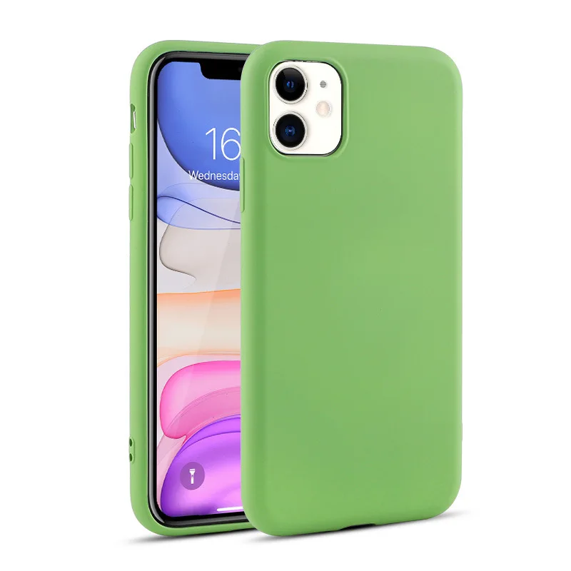 Жидкий силиконовый чехол для телефона iPhone XS 11 Pro MAX XR X Max телефонные чехлы
