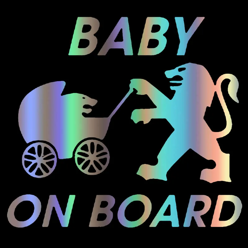 Мультфильм ребенок на борту винил Водонепроницаемый автомобиля-наклейки крышка