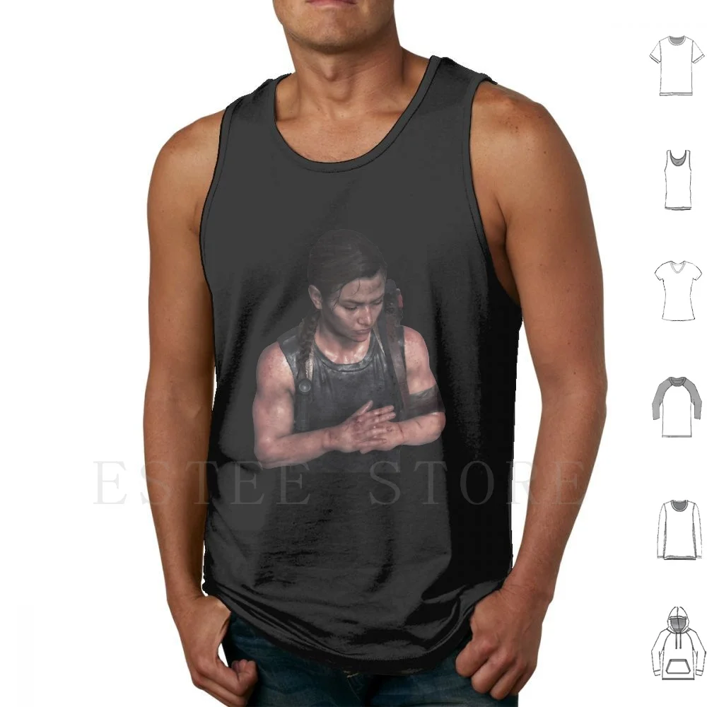 

Abby From The Last Of Us Part 2 Tank Tops Vest Cotton Abby Ellie And Dina Ellie Williams Ellie Tlou Tlou The Last Of Us The