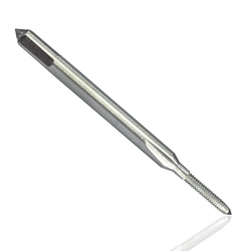 XCAN M1-M1.8 Mini hilo taladro HSS 6542 flauta recta agujero de tornillo taladro métrica hilo de máquina de grifo