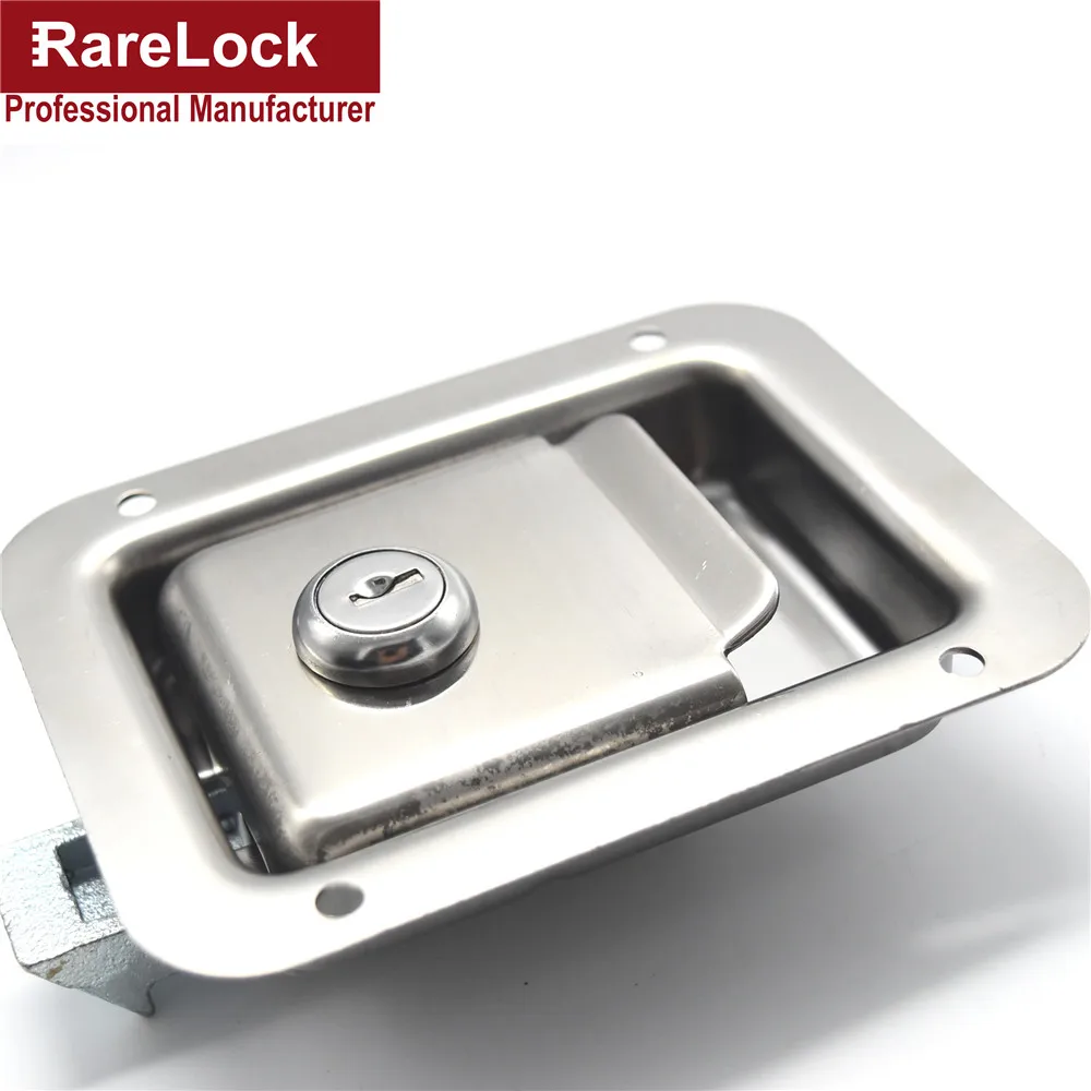 Нержавеющая дверная ручка с замком шкафчик для RV грузовика пикапа можно