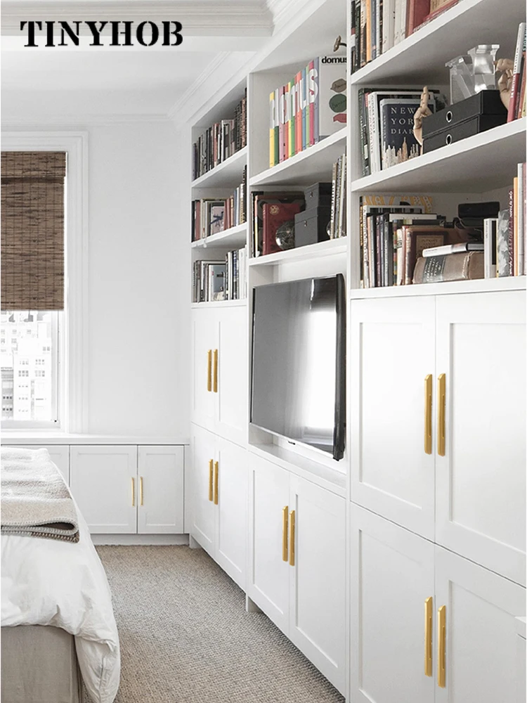 Латунная ручка в американском стиле одна форма ручки для шкафа/кухонного шкафа