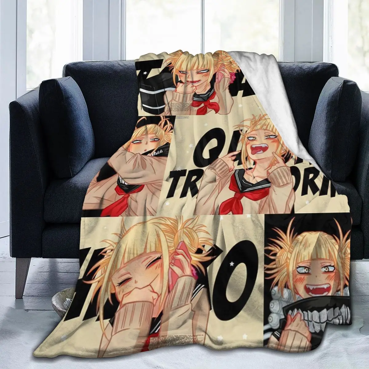 

3D Cartoon Sherpa Blanket Warm Super Soft Flannel Office Nap Bedspread Sofa Bedding Plush Quilt Plaids 300699005