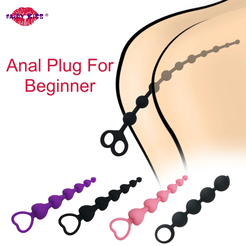 Анальные шарики секс-игрушки для начинающих Анальная пробка мужчин массажер