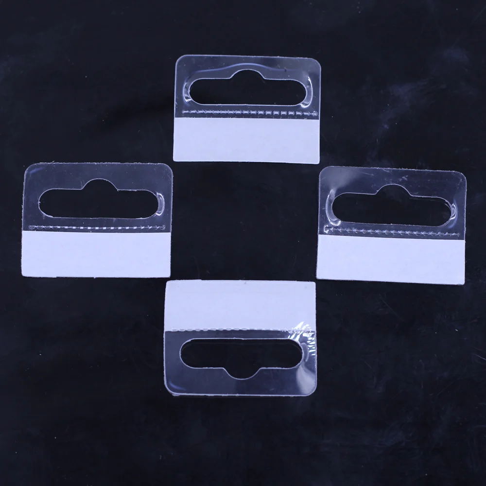 

Бирки для ювелирных изделий, 500 шт., прозрачные, белые, с клеем, 4,1x3,2 см (1 5/8 дюйма x 1 2/8 дюйма)