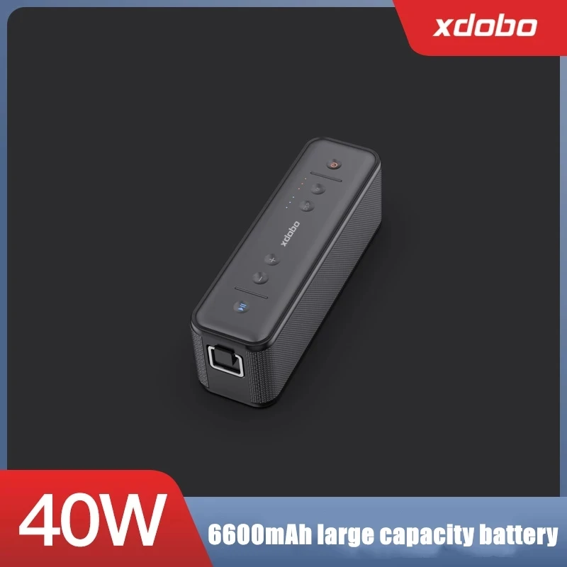 

Xdobo portable bluetooth speaker 40W deep heavy bass sound column high power subwoofer wireless waterproof speaker caixa de som