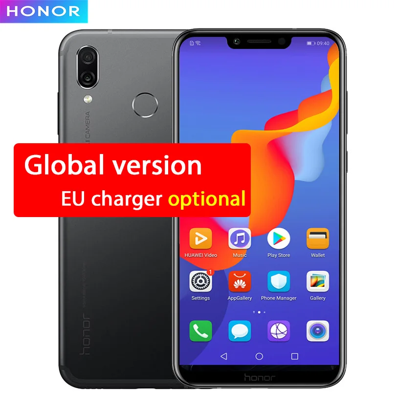 Honor Play 4 ГБ 64 6 3 дюйма Kirin 970 четыре ядра Android 8 1 мобильный телефон 2340x1080 быстрое